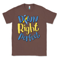Chestnut down right perfect Classic Tee - MaliasSmallBusiness