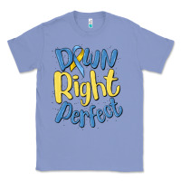 Colony Blue down right perfect Classic Tee - MaliasSmallBusiness