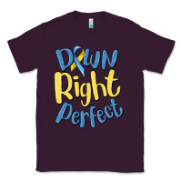 Plum down right perfect Classic Tee - MaliasSmallBusiness