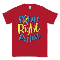 Red down right perfect Classic Tee - MaliasSmallBusiness