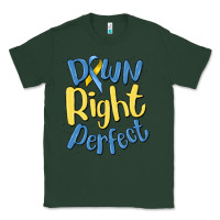Sports Green down right perfect Classic Tee - MaliasSmallBusiness
