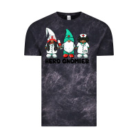 Cloud Black hero gnomies african american nurse gnomies medical gnomies Vintage Tee - BarkalooDesign