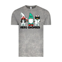 Cloud Rock hero gnomies african american nurse gnomies medical gnomies Vintage Tee - BarkalooDesign
