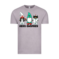 Vintage Zinc hero gnomies african american nurse gnomies medical gnomies Vintage Tee - BarkalooDesign