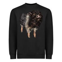 Black Baby Hampshire Pig Heavyweight Sweatshirt - LillyAllenDesigns