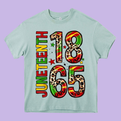 1865 Juneteenth Heavy Core Tee Designed By Zillion Design Studio