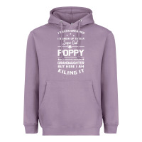 Lavender Super Cool Poppy Of A Freaking Awesome Granddaugh Heavyweight Hoodie - Bettercallsaul