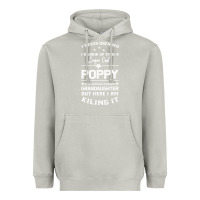 Moon Dust Super Cool Poppy Of A Freaking Awesome Granddaugh Heavyweight Hoodie - Bettercallsaul