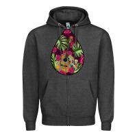 Charcoal Heather Hispanic Heritage Zipper Hoodie - BundleAndBundleShop