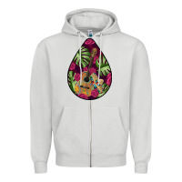 Dove Grey Hispanic Heritage Zipper Hoodie - BundleAndBundleShop