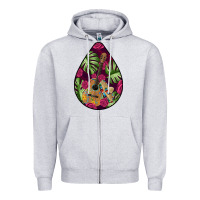 Heather Grey Hispanic Heritage Zipper Hoodie - BundleAndBundleShop
