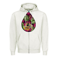 Oatmeal Heather Hispanic Heritage Zipper Hoodie - BundleAndBundleShop
