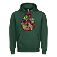 Sports Green Hispanic Heritage Zipper Hoodie - BundleAndBundleShop