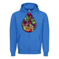 True Royal Hispanic Heritage Zipper Hoodie - BundleAndBundleShop