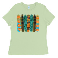 Matcha thanksgiving brushstrokes Ladies Tee - RanaPortraitStore