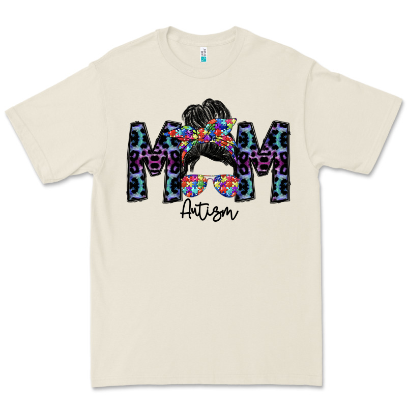 Mom Autism Premium Tee by SublimationCraftShop | Teevron