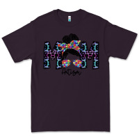 Plum mom autism Premium Tee - SublimationCraftShop
