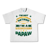 Lunar Rock i'm not retired i'm a professional papaw Urban Heavy Tee - Jasminsmagicworld