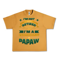 Peanut Butter i'm not retired i'm a professional papaw Urban Heavy Tee - Jasminsmagicworld