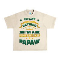 Sandshell i'm not retired i'm a professional papaw Urban Heavy Tee - Jasminsmagicworld