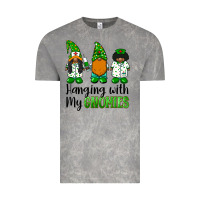 Cloud Rock hanging with my gnomies african american nurse gnomies Vintage Tee - BarkalooDesign