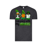 Vintage Black hanging with my gnomies african american nurse gnomies Vintage Tee - BarkalooDesign