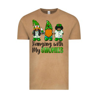 Vintage Camel hanging with my gnomies african american nurse gnomies Vintage Tee - BarkalooDesign