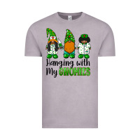 Vintage Zinc hanging with my gnomies african american nurse gnomies Vintage Tee - BarkalooDesign