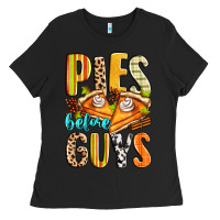 Black pies before guys Ladies Tee - Zillion Design Studio