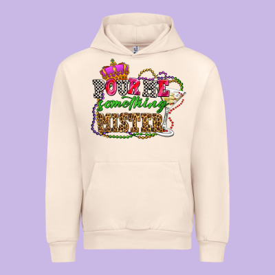 Pour Me Something Mister Olivia Urban Hoodie Designed By Oliviacreatesart