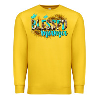 Lemon Blessed Mama Premium Sweatshirt - texasbilliewilder