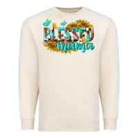 Sandshell Blessed Mama Premium Sweatshirt - texasbilliewilder