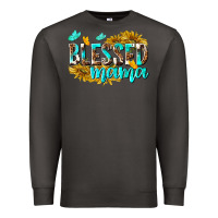 Smoke Blessed Mama Premium Sweatshirt - texasbilliewilder