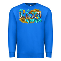 True Royal Blessed Mama Premium Sweatshirt - texasbilliewilder
