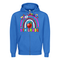 True Royal 5 th grade Zipper Hoodie - BundleAndBundleShop