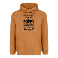 Meerkat Super Cool Poppy Of A Freaking Awesome Granddaugh Heavyweight Hoodie - Bettercallsaul
