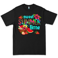 Black sweet summer time Premium Tee - AdoDesignShop