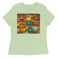 Matcha pumpkin Ladies Tee - RanaPortraitStore