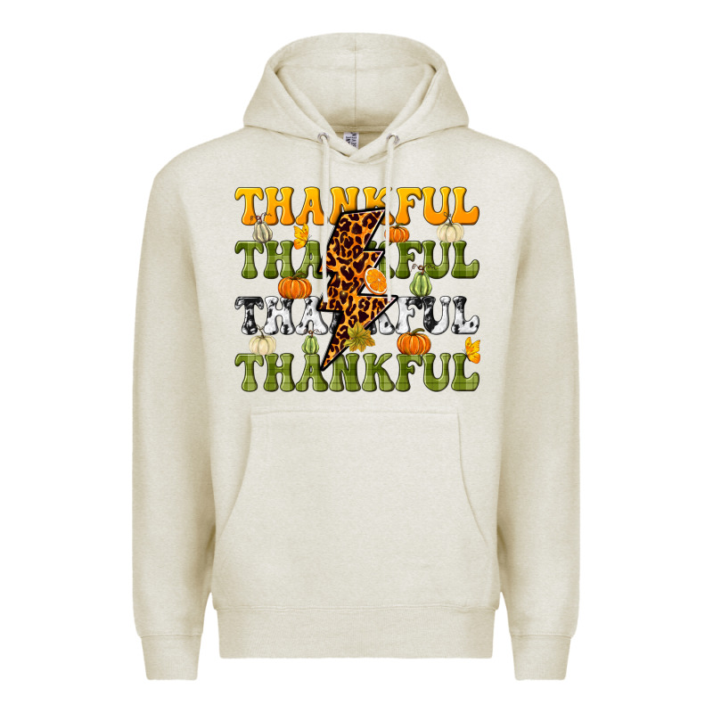 Thankful Thankful Thankful Premium Hoodie by NancyCooperArtShop | Teevron