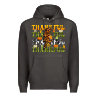 Smoke Thankful Thankful Thankful Premium Hoodie - NancyCooperArtShop