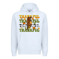 White Thankful Thankful Thankful Premium Hoodie - NancyCooperArtShop