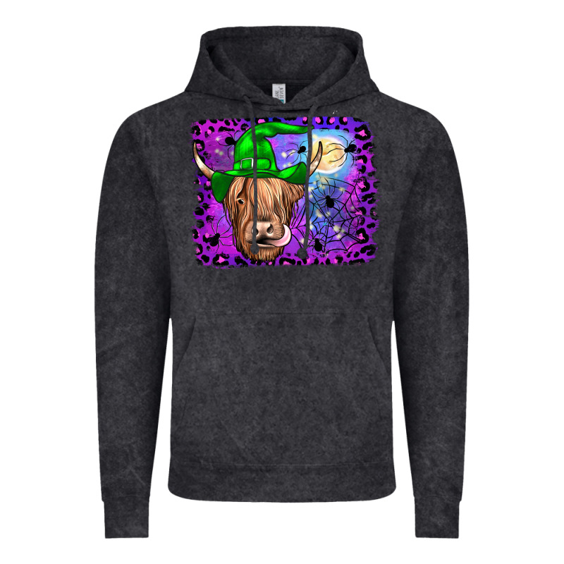 Highland Cow Halloween Vintage Hoodie by JahusDesignShop | Teevron