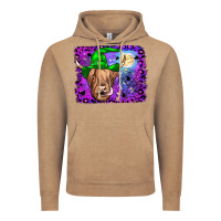 Vintage Coffee highland cow halloween Vintage Hoodie - JahusDesignShop