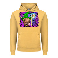 Vintage Mustard highland cow halloween Vintage Hoodie - JahusDesignShop