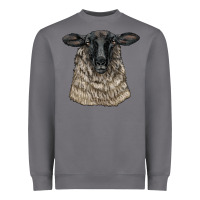 Storm Suffolk Sheep Head Heavyweight Sweatshirt - LillyAllenDesigns