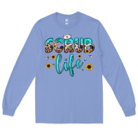 Colony Blue scrub life Long Sleeve Tee - JahusDesignShop