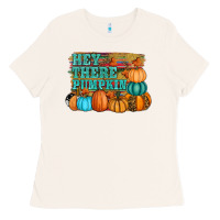 Bone hey there pumpkin Ladies Tee - RanaPortraitStore