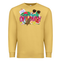 Antique Gold Lunch lady off duty Premium Sweatshirt - NancyCooperArtShop
