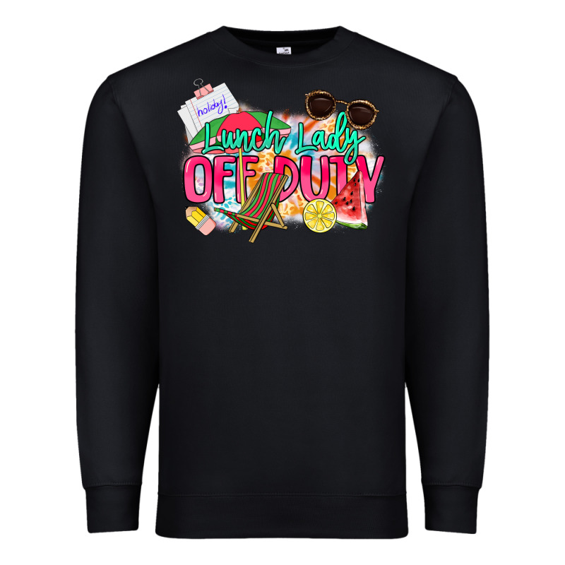 Lunch Lady Off Duty Premium Sweatshirt by NancyCooperArtShop | Teevron
