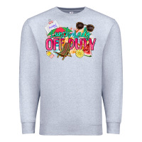 Heather Grey Lunch lady off duty Premium Sweatshirt - NancyCooperArtShop